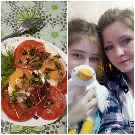 ЗАВТРАК ДЛЯ МАМЫ.