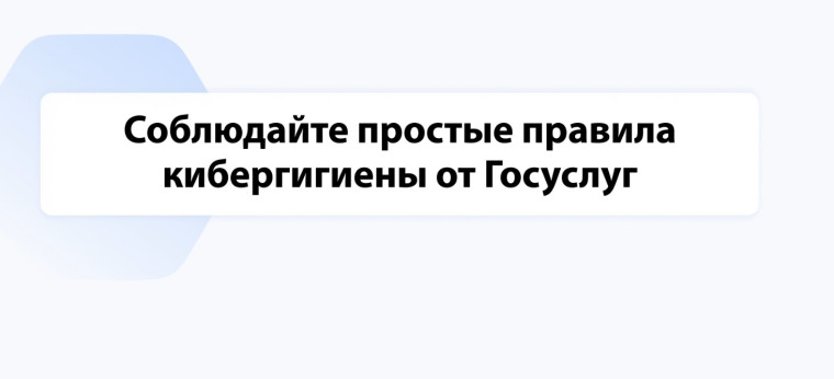 На Госуслугах появился новый раздел «Кибербезопасность – это просто».